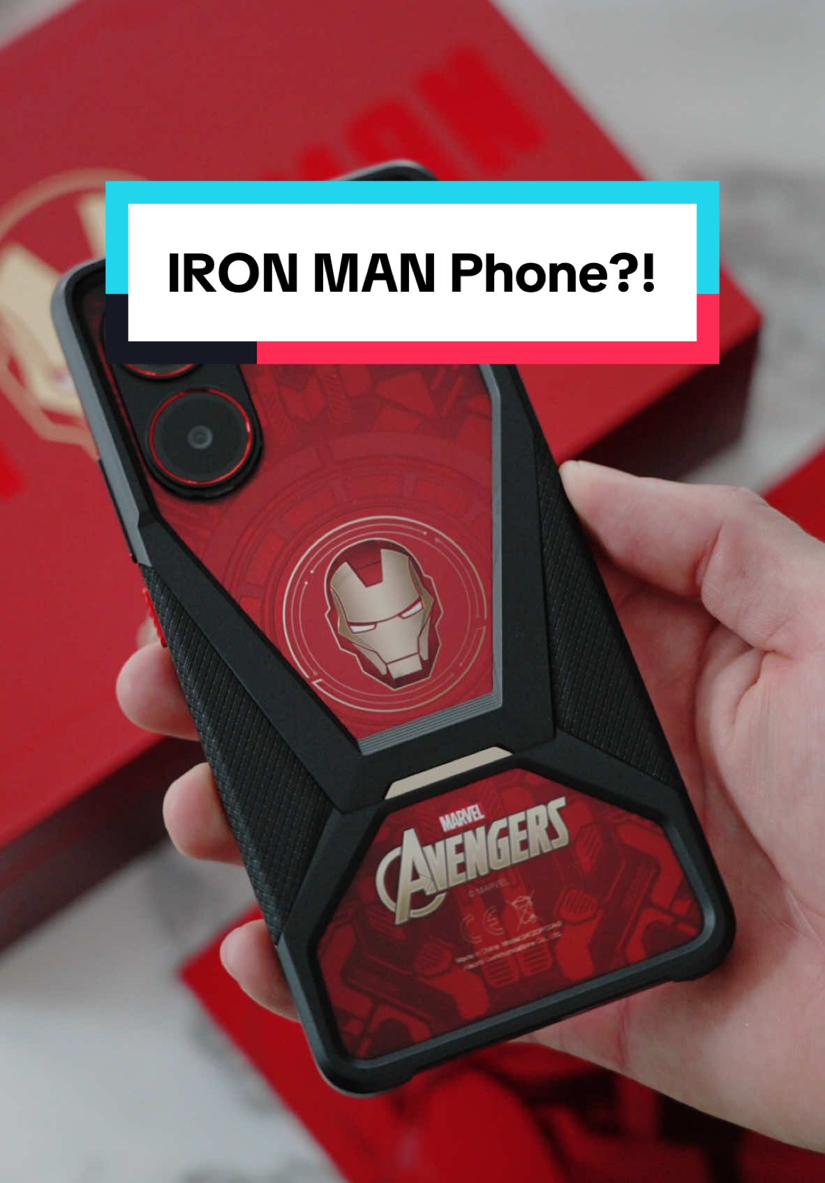 Superhero Fan? Here's the NEW @POCO.Global X7 Pro Iron Man Edition Phone 🤖 Comes with the full Iron Man elements on the back, wallpapers, bumper case and special edition box. Who is picking one up?  #ironman #tech #technology #smartphone #unboxing #android #mobile #unboxing #techunboxing #poco #pocoX7pro #viraltech #tiktok