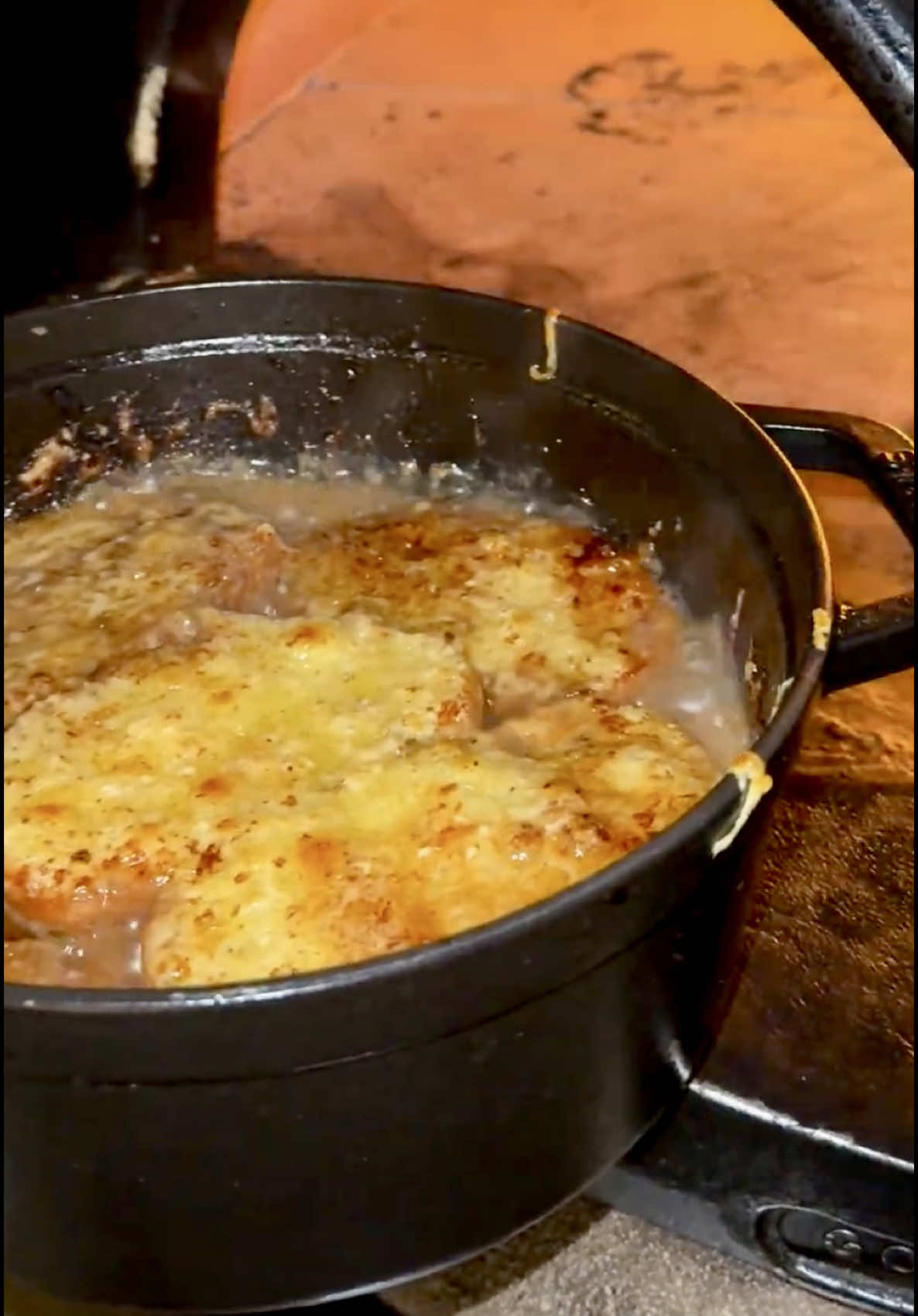 French onion soup  #foodyouwanttoeat #onionsoup 