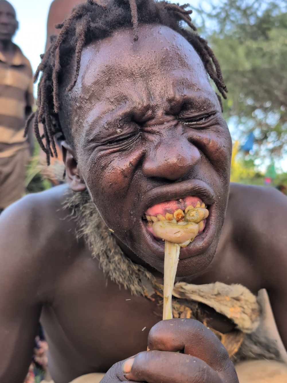 it's delicious 🤤Meal Enjoy hadza breakfast food,So Amazing Food, Best chief in Forest#AfricanFood 