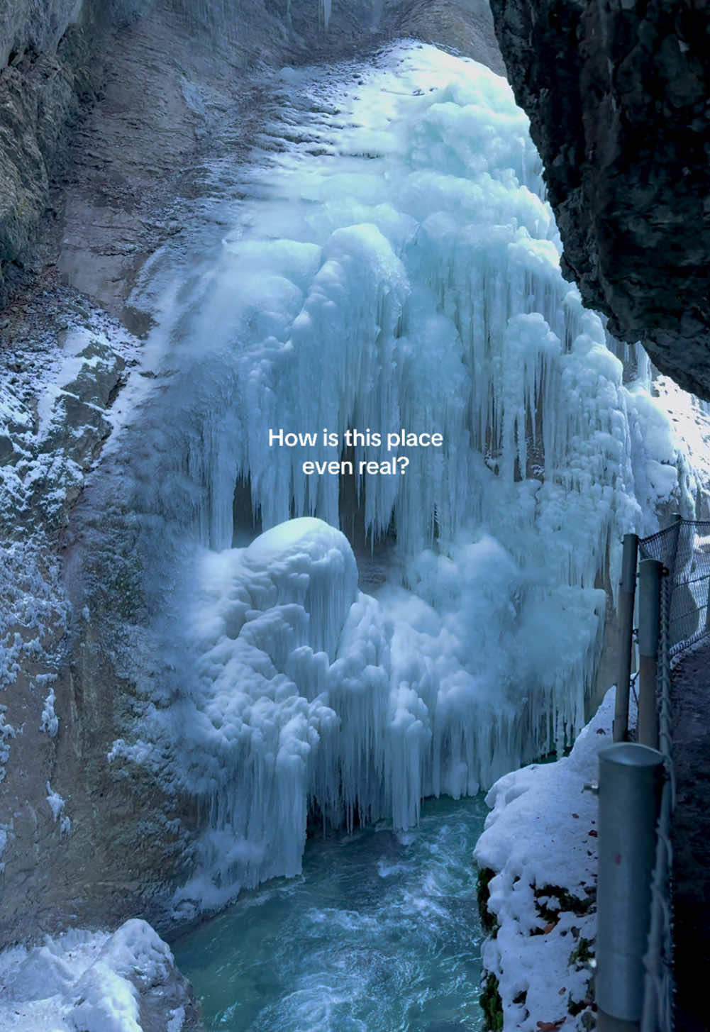 Can’t believe I got to experience this real life magic moment… so grateful 🥹🤍 And no this is not Iceland, it is freaking Germany 😳 Never knew my home country would be this amazing 🫶🏻 #asthetic #mustvisit #bucketlist #nature #waterfall #PlacesToVisit #iceland #frozen #naturelove #travelbucketlist #mustvisitplaces #fyp #winter #travel #Hiking #WinterMagic #europe #daytrip #eibsee #germany #travelideas #travelinspo #travellife #bavaria #garmischpartenkirchen #zugspitze #munich #partnachklamm  