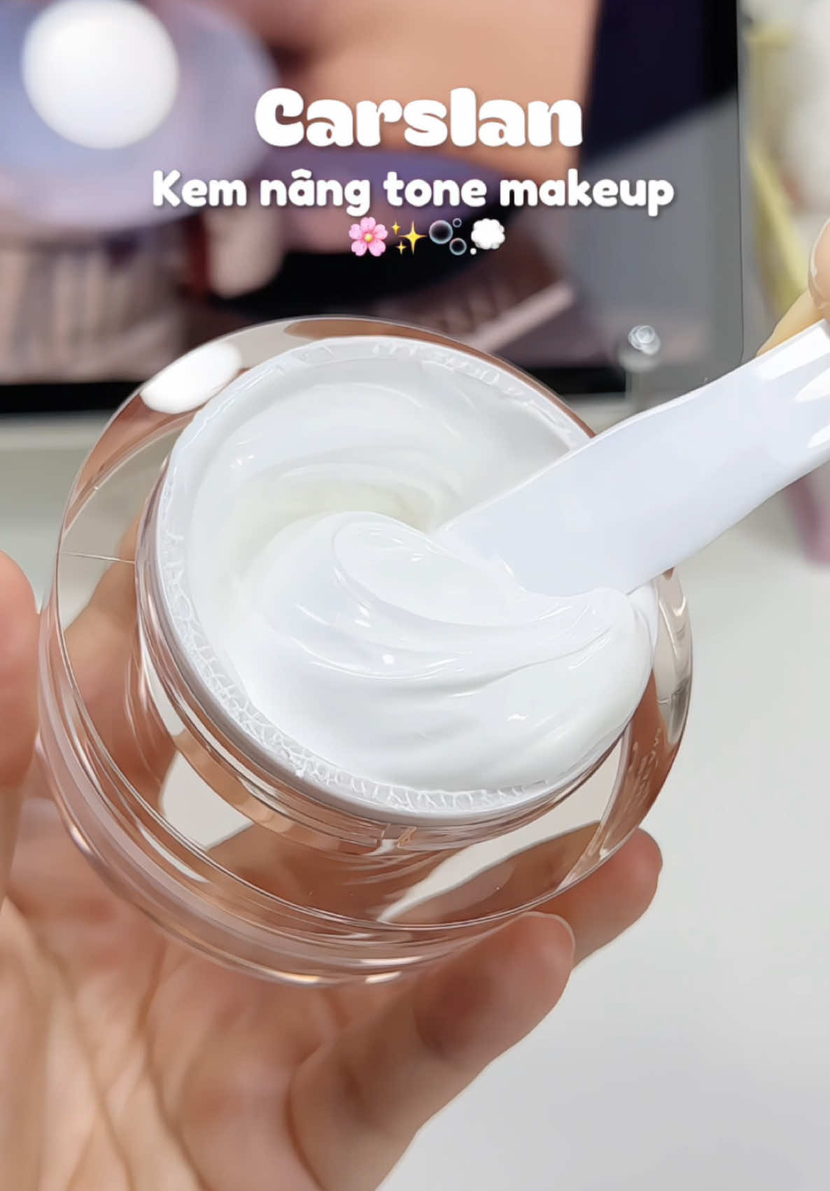 Kem tăng tông màu Carslan ✨🫧👀🌸💭 #kemluoitrangdiem #kemluoinangtone #carslan #kemluoicarslan #makeup #tipmakeup #trangdiem #viralvideo #genzlife #fyp 