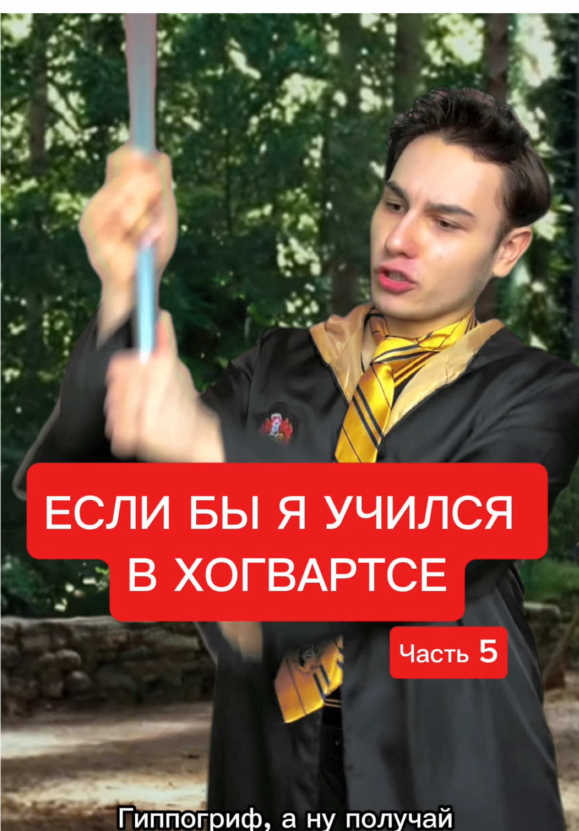 Если бы я учился в Хогвартсе #ГарриПоттер #гиппогриф #скетч #комедия 