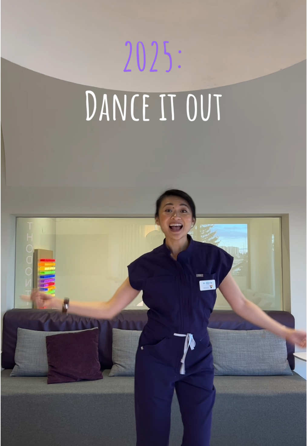 Here we go 2025! 💜 #orthodontist #orthodontics #dental #dentist #justdance #danceitout #yyc 