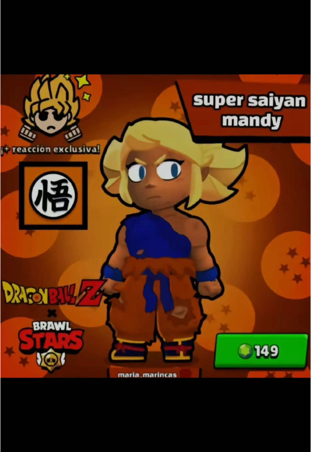 Skin da mandy 🐉 #brawlstars #fyp 