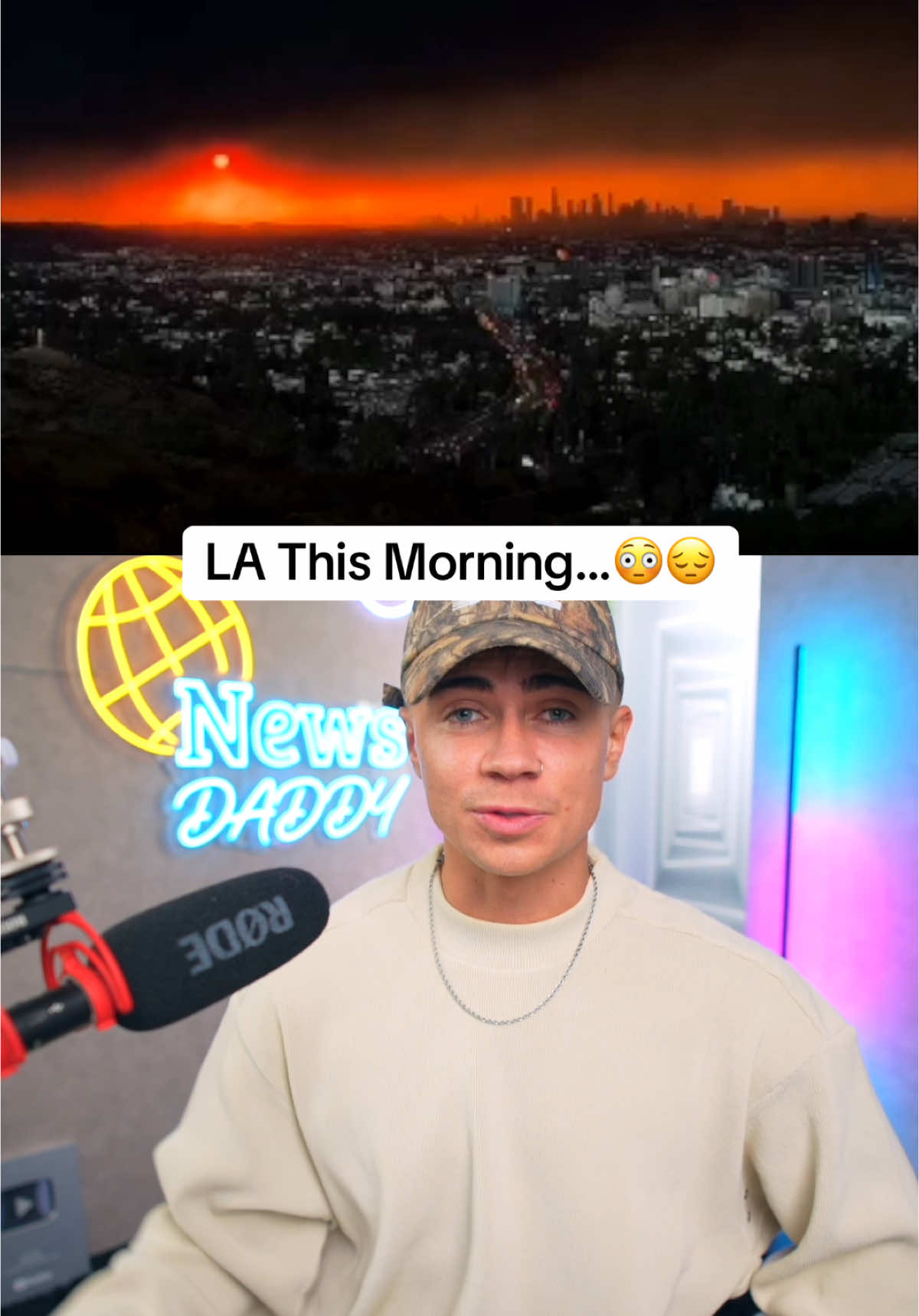 LA looking like an apocalypse right now!🤯