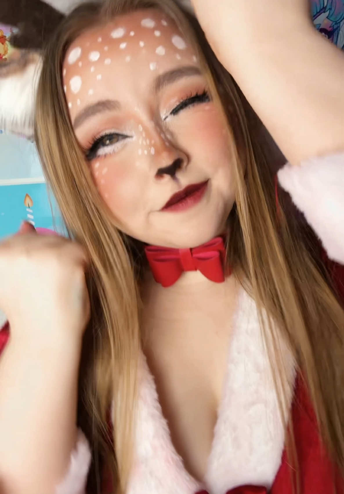 The reindeers rn because Christmas is over 💅 #cosplay #foryoupage #fyp #cute #dance #trend #anime 