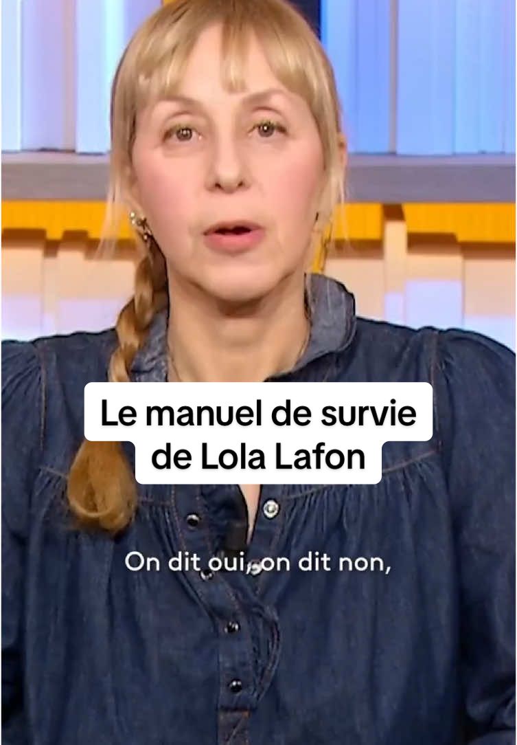 Lola Lafon avec un texte inédit, droit dans les yeux #lagrandelibrairie #BookTok @Augustin Trapenard @France.tv 