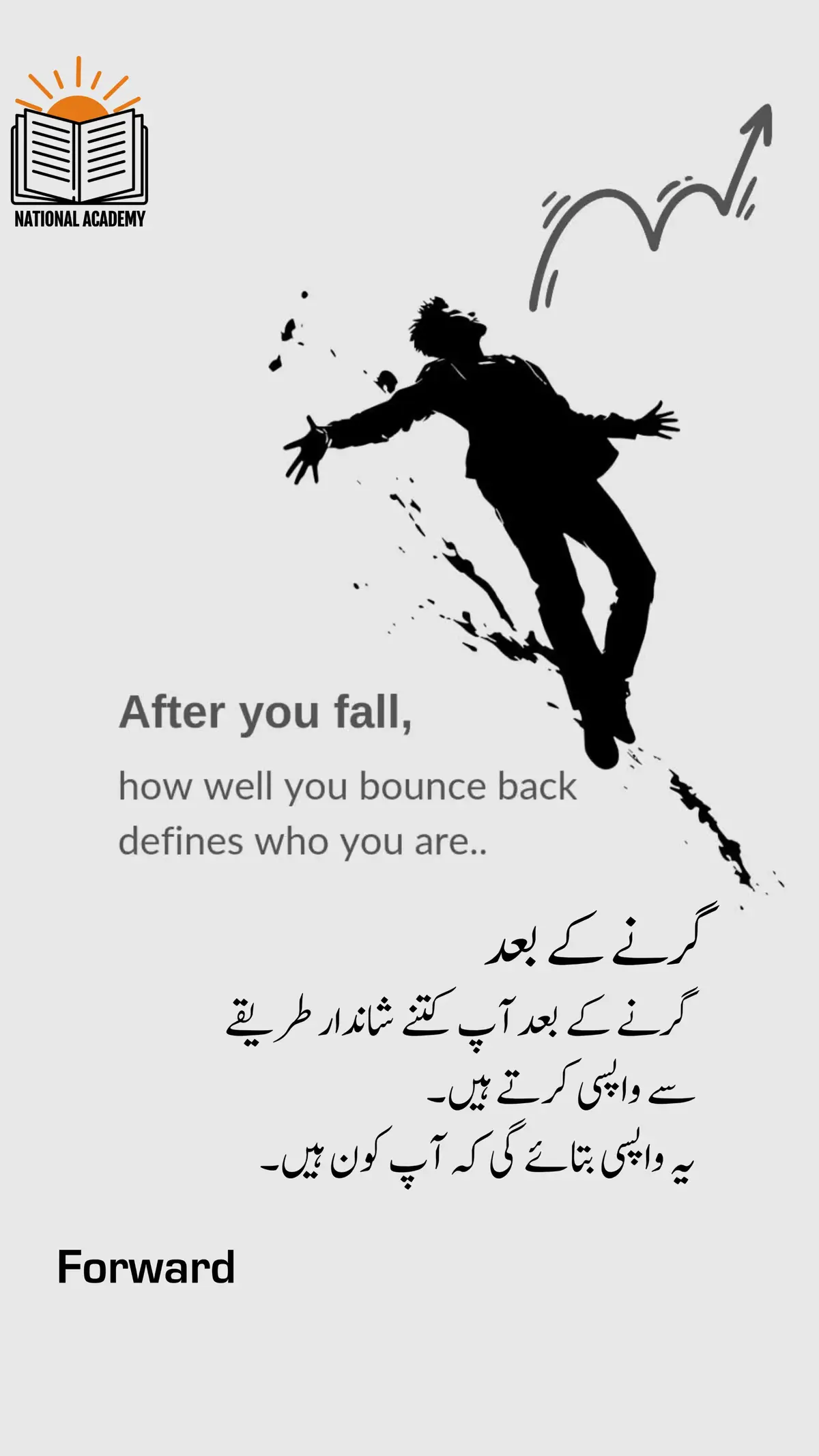 After you fall,  how well you bounce back defines who you are..  گرنے کے بعد آپ کتنے شاندار طریقے سے واپسی کرتے ہیں۔ یہ واپسی بتائے گی کہ آپ کون ہیں۔ #successmindset #success #discipline  #MoralStorytime #LifeLessonsStories #ViralMoralTales #ShortStoriesWithMorals #InspiringStorytelling #MeaningfulNarratives #WisdomInShorts #MoralFableFridays #VirtueTales #MoralLessonMoments #Storyoftheday #MoralLessons #ViralMoralLessons #InspirationalTales #LifeLessonsInStories #MeaningfulShorts #moralstoremember 