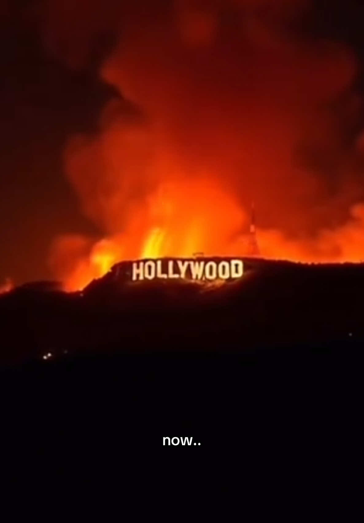 this is so sad! iam so sorry for the people, animals, everything. I hope you guys are safe, god bless you. The Family from my fiance lives there too.. a big thank you to all the fire Fighters! #losangeles #lafire #losangelesfire #fire #firefighter #hollywoodsign #hollywood 