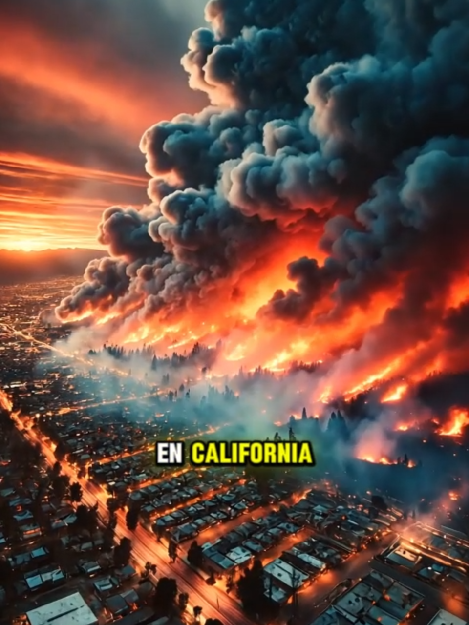 California envuelto en Llamas #california #losangeles #noticias #californiafire #estadosunidos