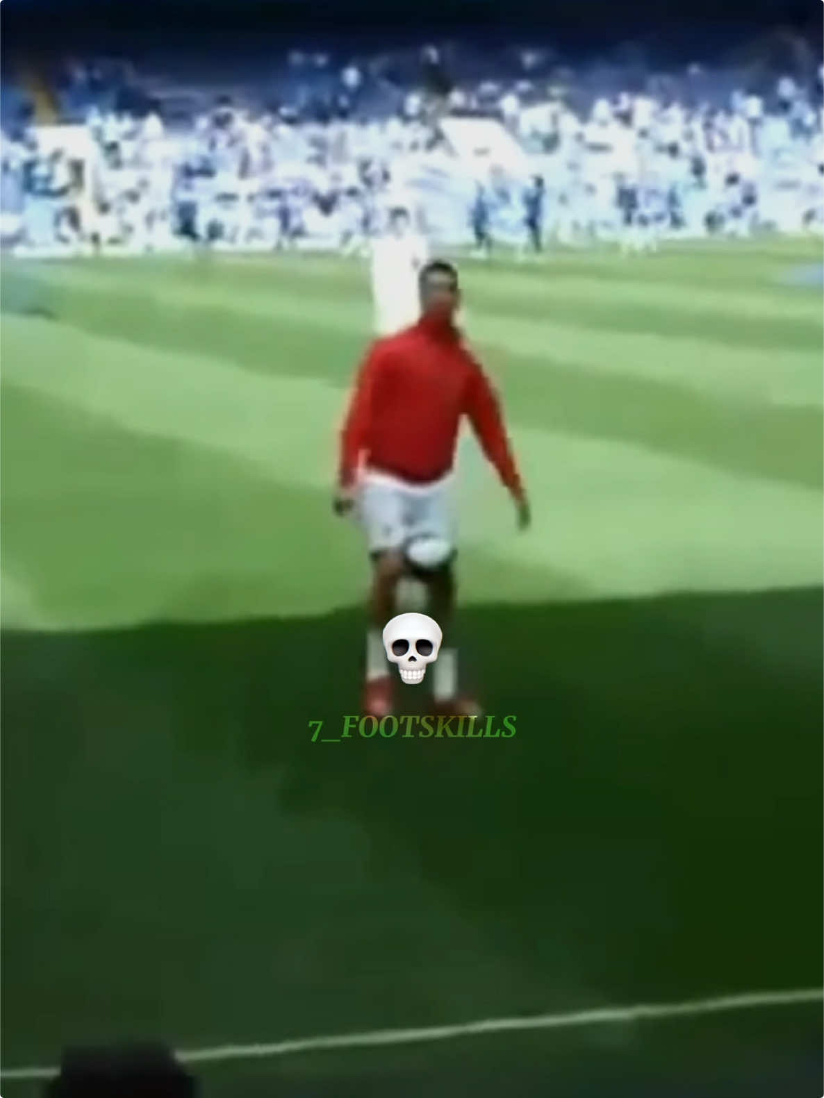 Bro silenced the whole crowd ☠️🔥 #cristianoronaldo #ronaldo #manchesterunited #cr7 #fyp 