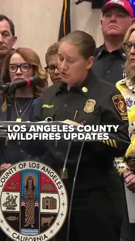 Firefighters have spent days doing whatever possible to fight fires across the county. #lawildfire #policeupdate #news #california