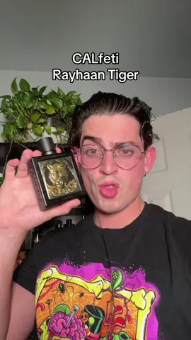 Calfeti Rayhaan Tiger is super hyped up right now #fragrance #perfume 