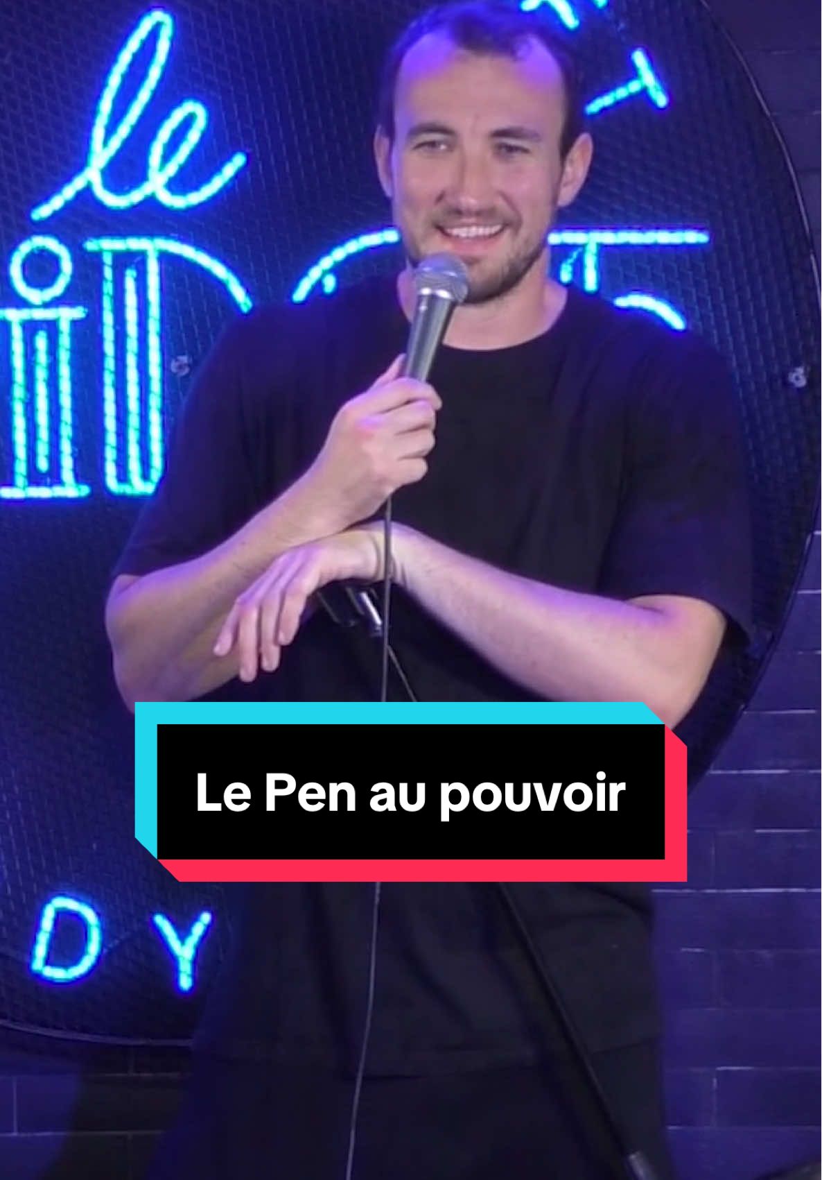 Le Pen au pouvoir 😂 #standup #humour #humoriste #lepen #sketch #rassemblementnational #pierrethevenoux 