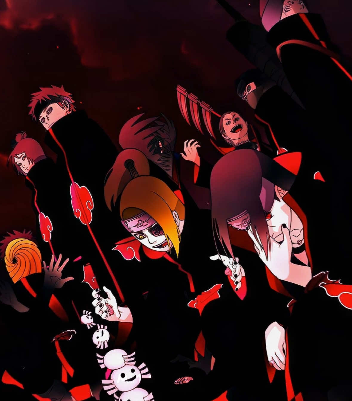 Akatsuki >> #narutoshippuden #akatsuki #anime #edit 