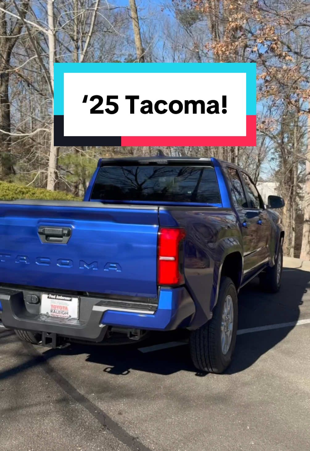 2025 Toyota Tacoma SR5 - Blue Crush Metallic! . . #toyotatrucks #toyotatacoma #toyota4x4 #toyotaoffroad #offroad #offroading #offroadnation #4x4 #tacomafreaks #tacomaaddicts #tacomaoffroad #tacomaworld #tacomanation #tacomalife #tacoma4x4 #tacoma_addicts #carvideos #carvideo #carreels #carsofig #trucksofinstagram #tacomatrdprerunner #toyotaclub #toyotanews #toyotanation