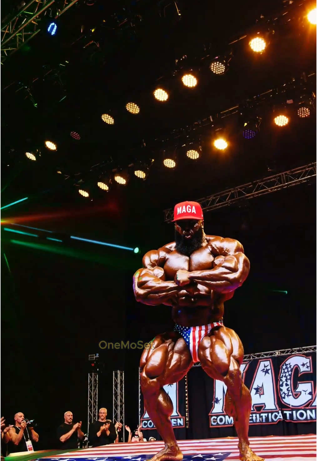 Murican mass monster! #bodybuilding #ai #fyp #unitedstates #maga #trump 