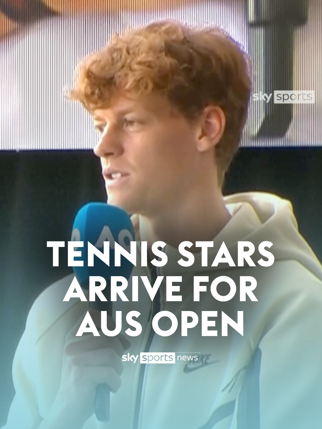 Tennis stars arrive for the Australian Open ✨ Who do you think will take the titles? 🎾✨ #australiaopen #tennis #janniksinner