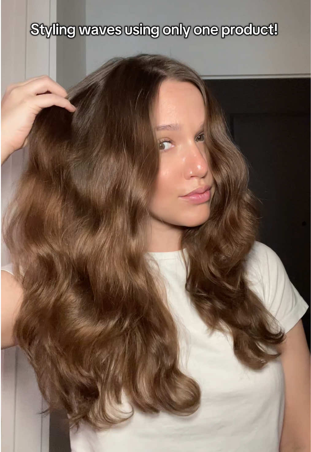 Continuing my one product styling series with Mousse!  #wavyhair #wavyhairroutine #wavyhairtutorial #wavyhairtips #wavyhaircare #wavyhairproducts #wavygirl #2bhair #hairtok #hairtoks #naturalhair 
