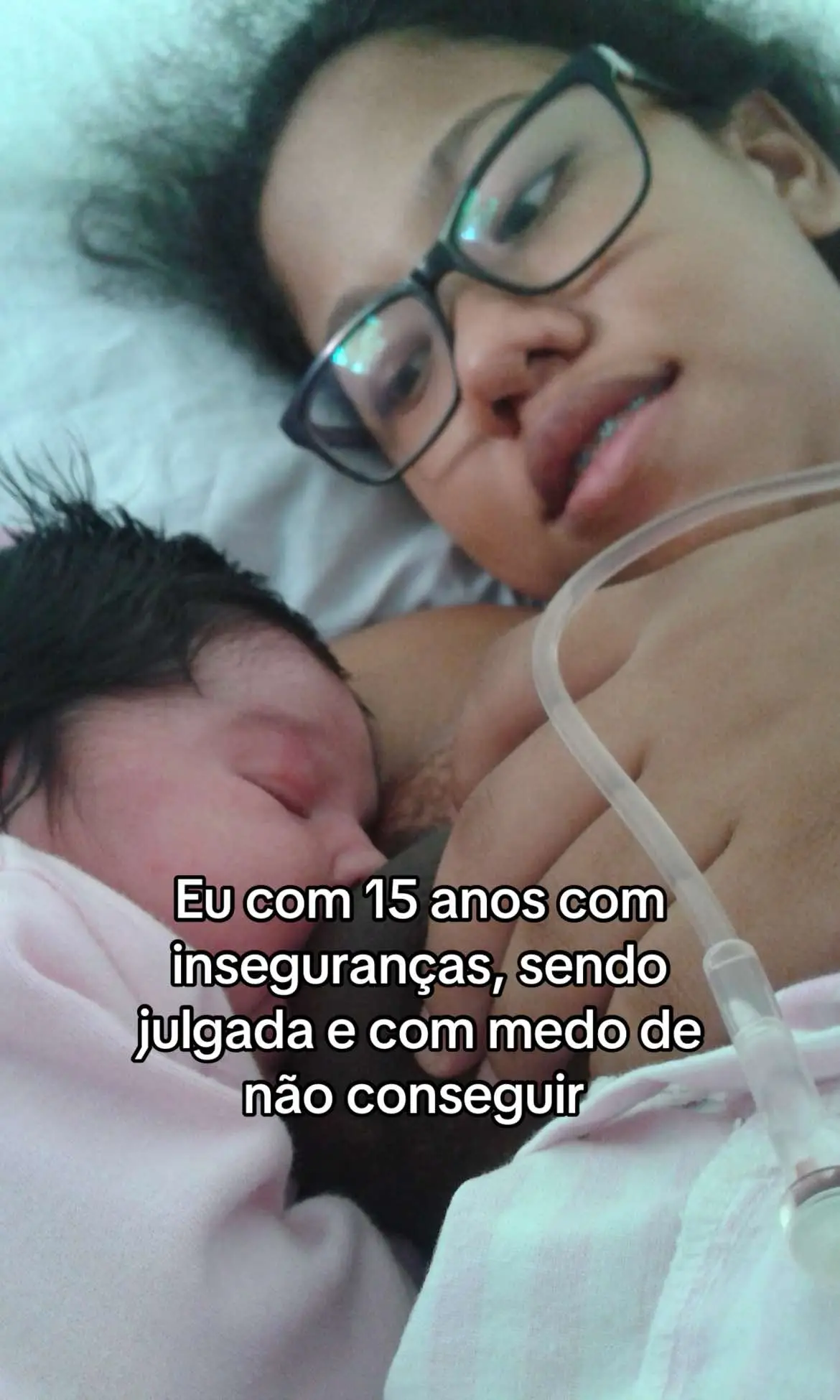 Conseguimos filha #maeefilha #maternidade #trend 