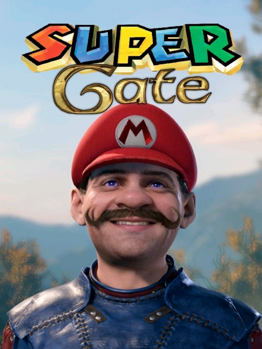 This is the greatest gaming crossover of All Time #baldursgate3 #bg3 #mario #supermario #larianstudios #nintendo #shadowheart #astarion #gale #bg3meme 