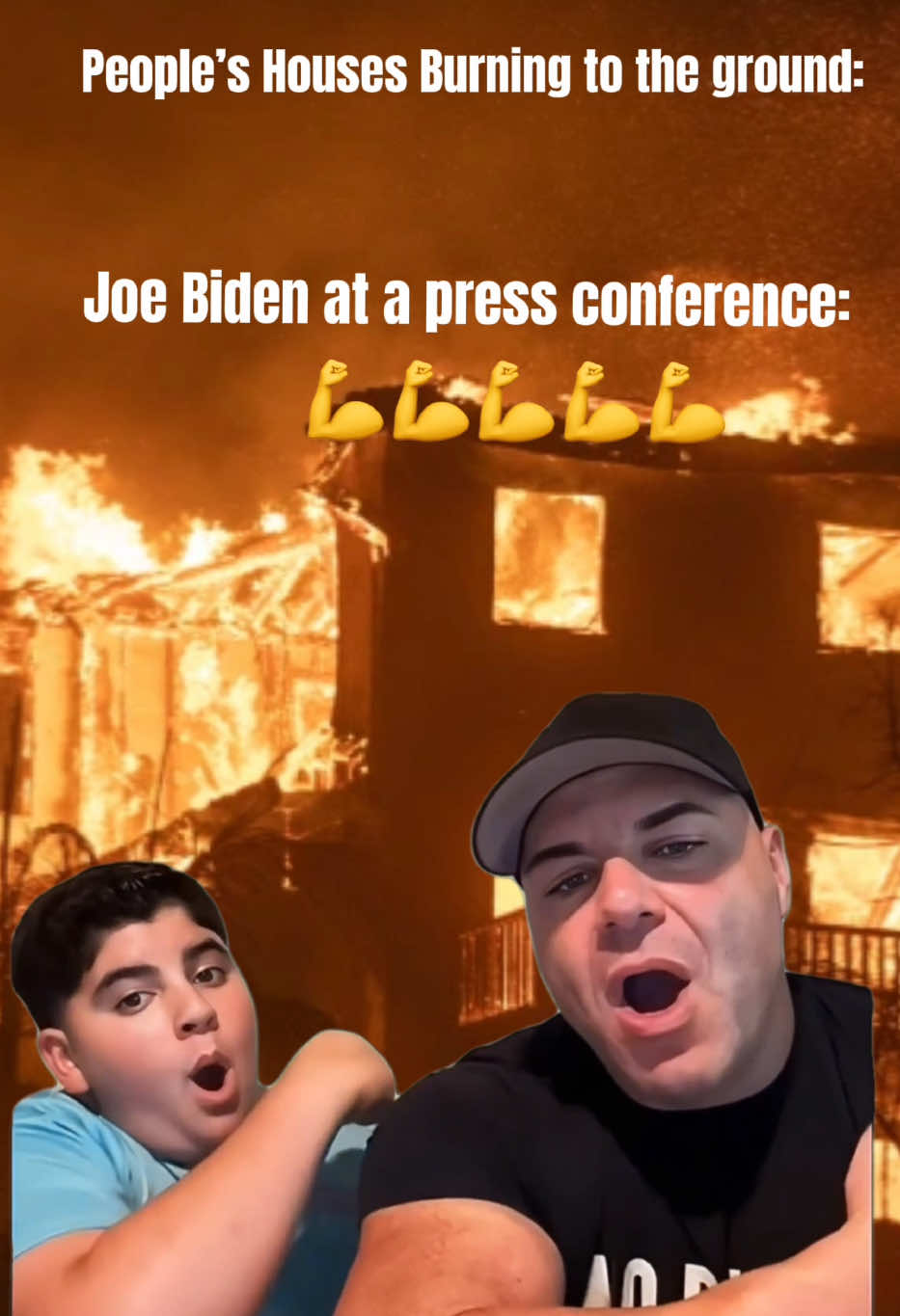 #JoeBiden #fire #california #fyp #Meme #MemeCut 