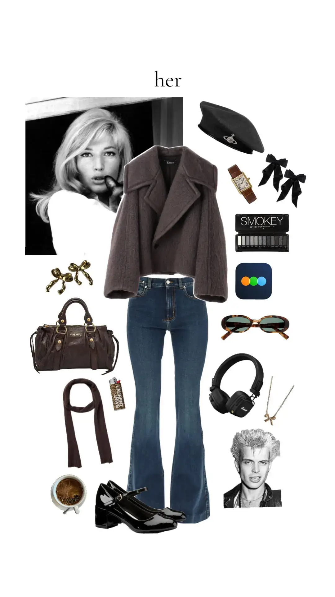 i love this trend #fashion #style #elegant #monicavitti #alaindelon #letterboxd #billyidol #joydivision #darkacademia #darkacademiaaesthetic #darkacademiavibes #outfit #couple #perte #foryou #foryoupage #fy #fyp #perte #foryou #foryoupage #fy #fyp 