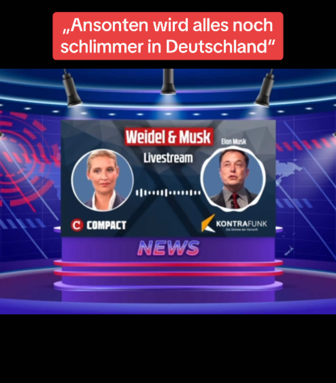 #elonmusk #comedycatcher24 #aliceweidel #afd #usa #deutschland #compactv 