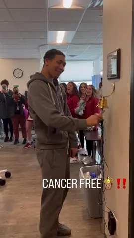 CANCER FREE!!! RING THAT BELL CHAMP!#cancer #chemotherapy