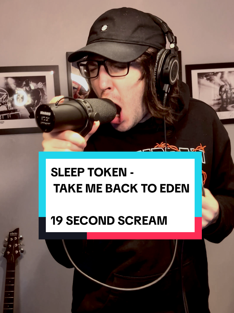 Sleep Token - Take Me Back To Eden (live one take) 19 SECOND SCREAM. Will I ever upload a Sleep Token cover without doing a long silly scream? never. #sleeptoken #takemebacktoeden #scream #screaming #vocalist #fyp #vocals #metal @sleeptoken official 