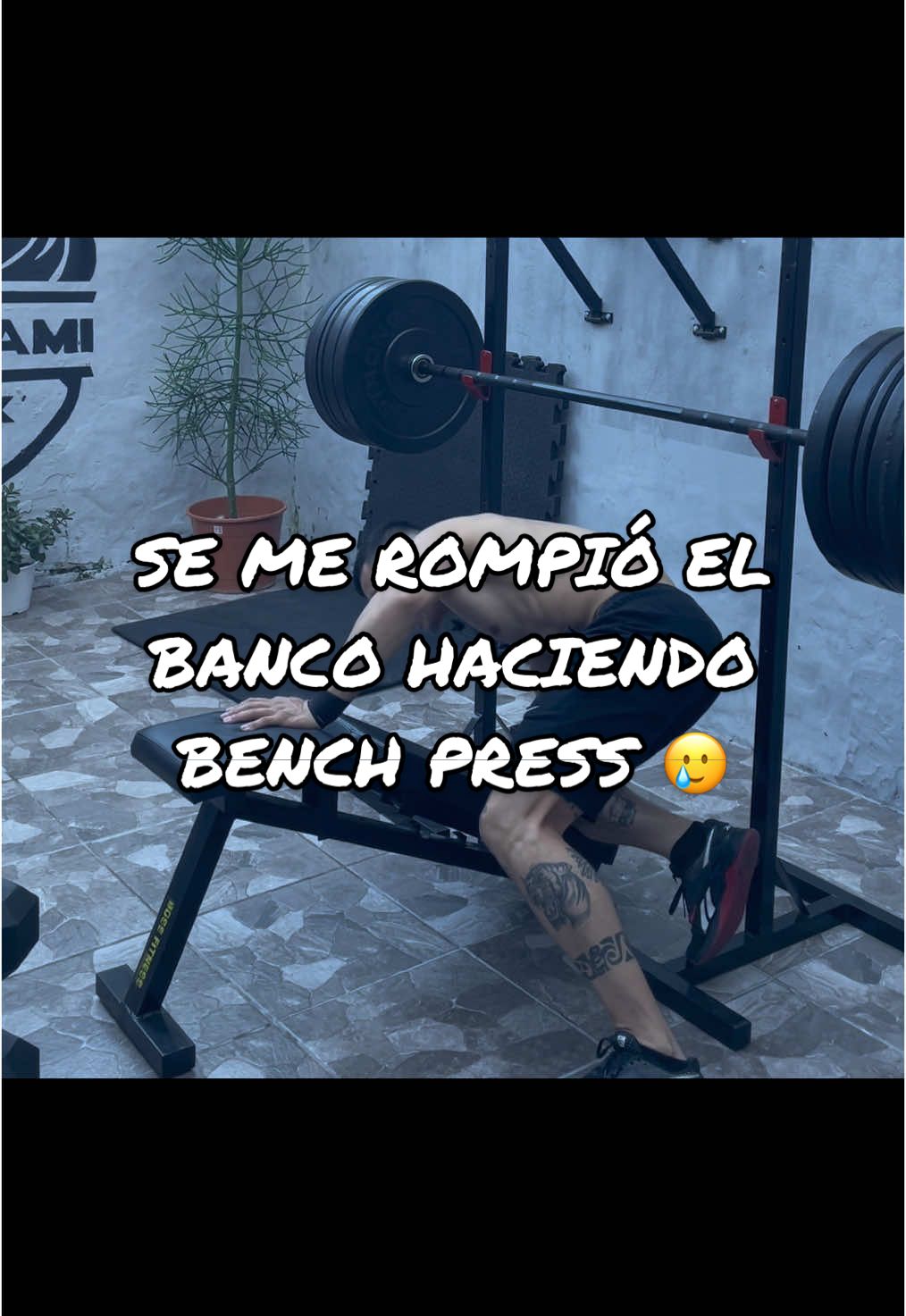 Acá el video de cómo rompí el banco 😅 por suerte sin estar haciendo la serie  #gymencasa #salemal #fyp #paratiiiiiiiiiiiiiiiiiiiiiiiiiiiiiii #workout 