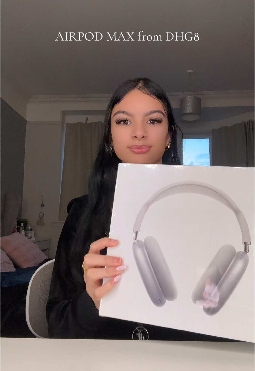 AirPods max 🔗 in my bi0 #fyp #airpodmax #unboxingvideo #shoeunboxing #airpodsmax #gifted 
