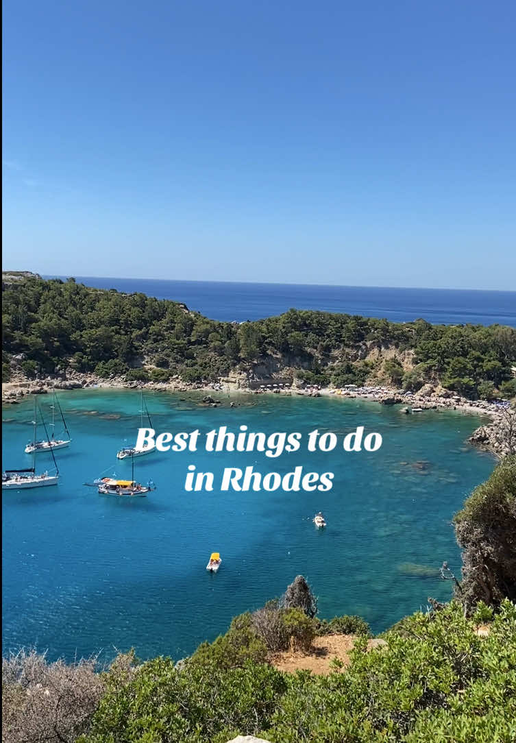 Rhodes Guide✈️🏝️🇬🇷 #rhodes #travel #greece #rhodesisland🇬🇷 #rhodos #rodos #greekislands #itinerary #guide #thingstodo #PlacesToVisit #holidaytiktok #vacationideas #rhodesgreece #fyp #fyppp 