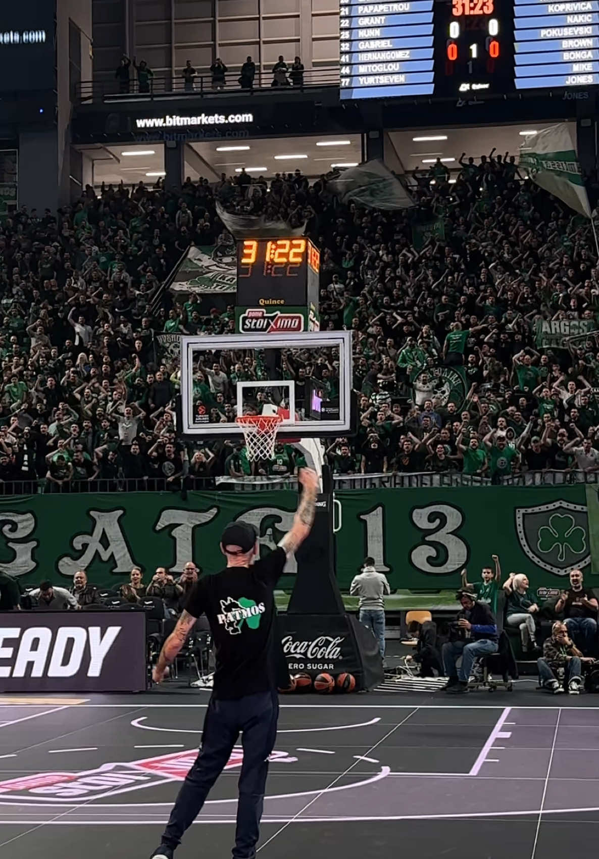 THIS IS OAKA ☘️ #WeTheGreens #paobcaktor #LiveTheGreenMagic #PAOFans #paofamily #panathinaikos #athens #viral 