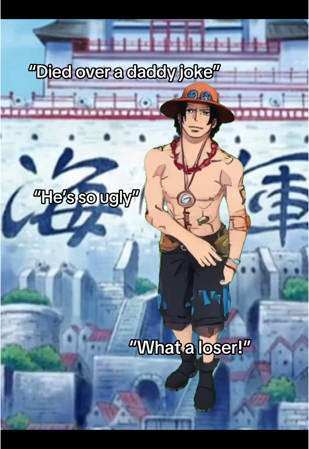 IM CACKLING 😭 #onepiece #onepieceanime #onepiecefyp #portgasdace #aceonepiece #onepieceace #animefyp #foryoupage #fyp #fypシ #fypシ゚viral #xyzbca #silly 