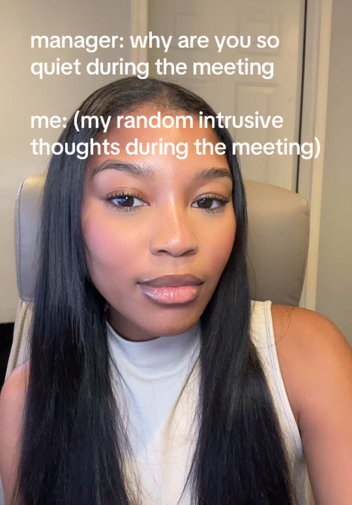 my adhd brain thinks of random tiktok sounds at random times…. i may or may not have recorded this during a meeting 😗  #adhdtiktok #intrusivethoughts 