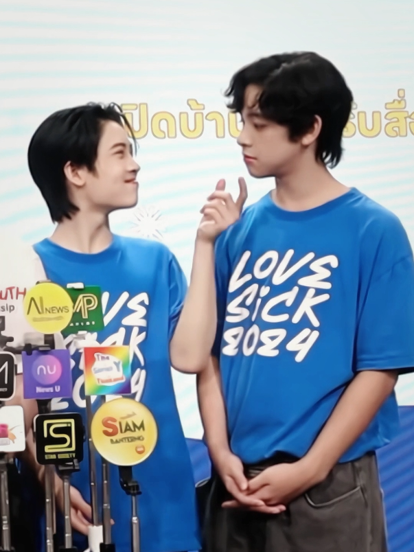 เเมวเด็กมังยิ้มใส่กัน🥺🤏🏻  #skyphasith #totothayawat #lovesick2024 #tai51 