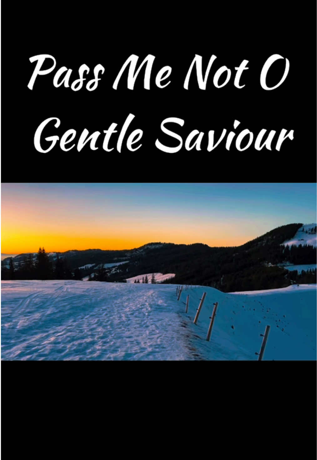 Pass Me Not O Gentle Saviour #hymn #fernandoolegario