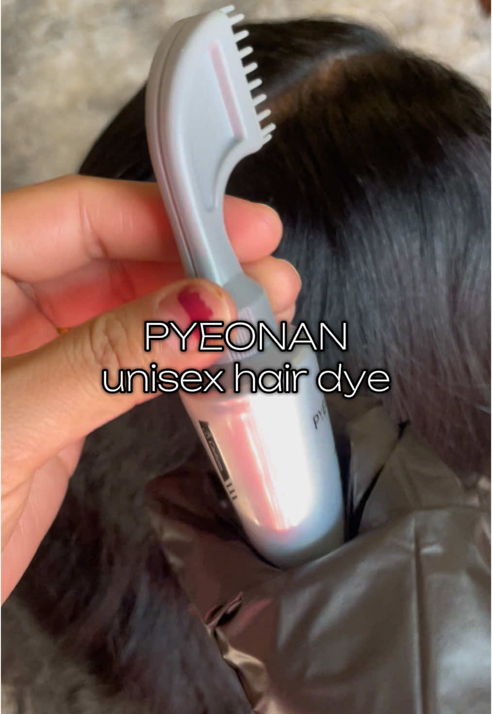 Peyonan unisex hair dye#pyeonan #pyeonanhairdye#hairdye#unisexhairdye#tiktokshopfind