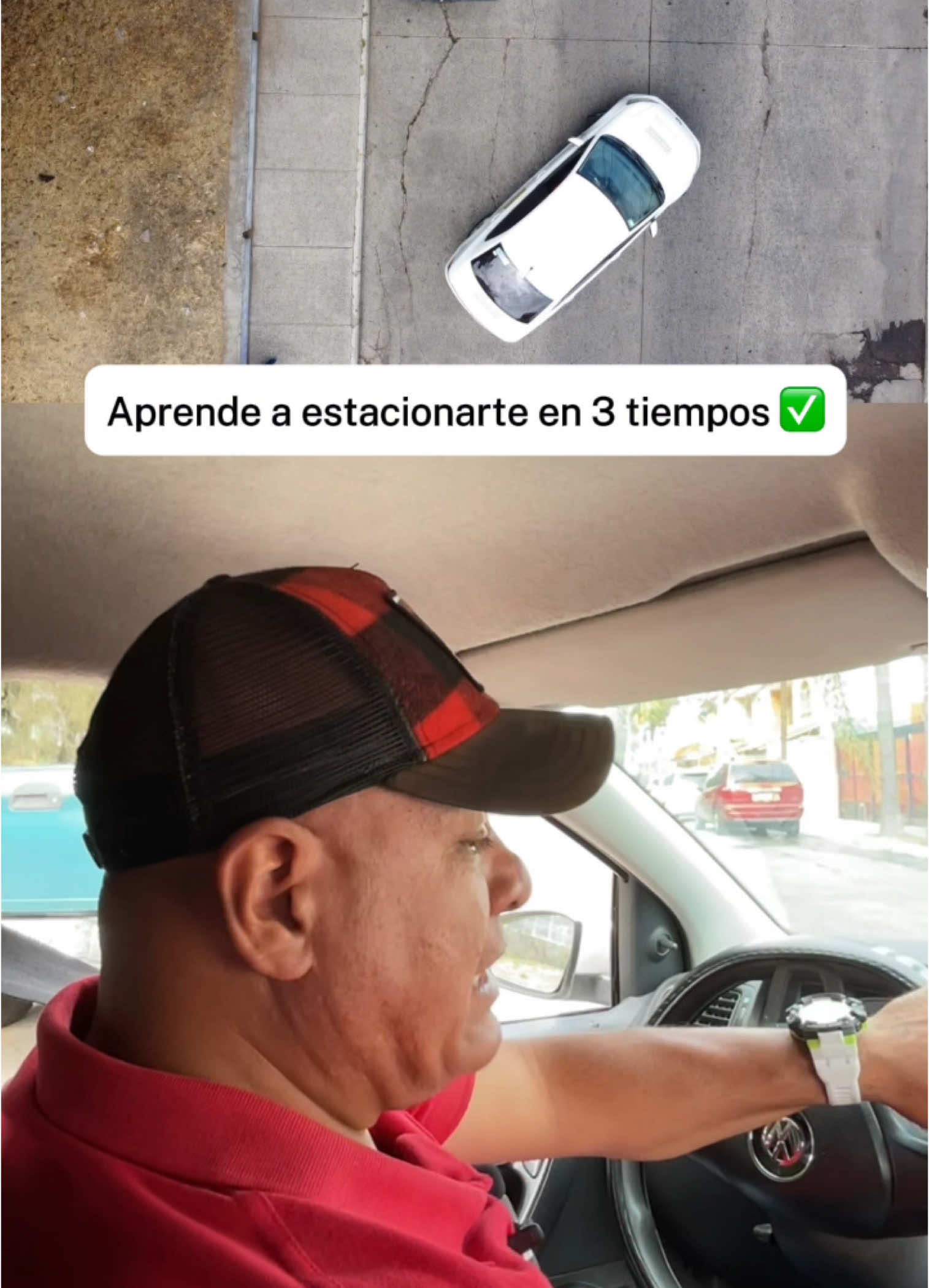 Si estás aprendiendo a manejar, estos pasos te serán de mucha ayuda para poder estacionarte sin problemas! #escuelademanejo #estacionamiento 