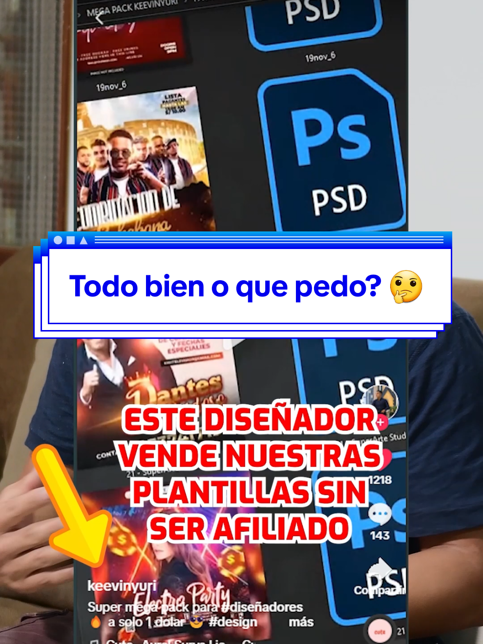 Todo bien en casa o que pedo? 🤔 #diseño #design #diseñografico #publicidad #creadoresdecontenido #diseñadores #photoshop @DesignMarket 