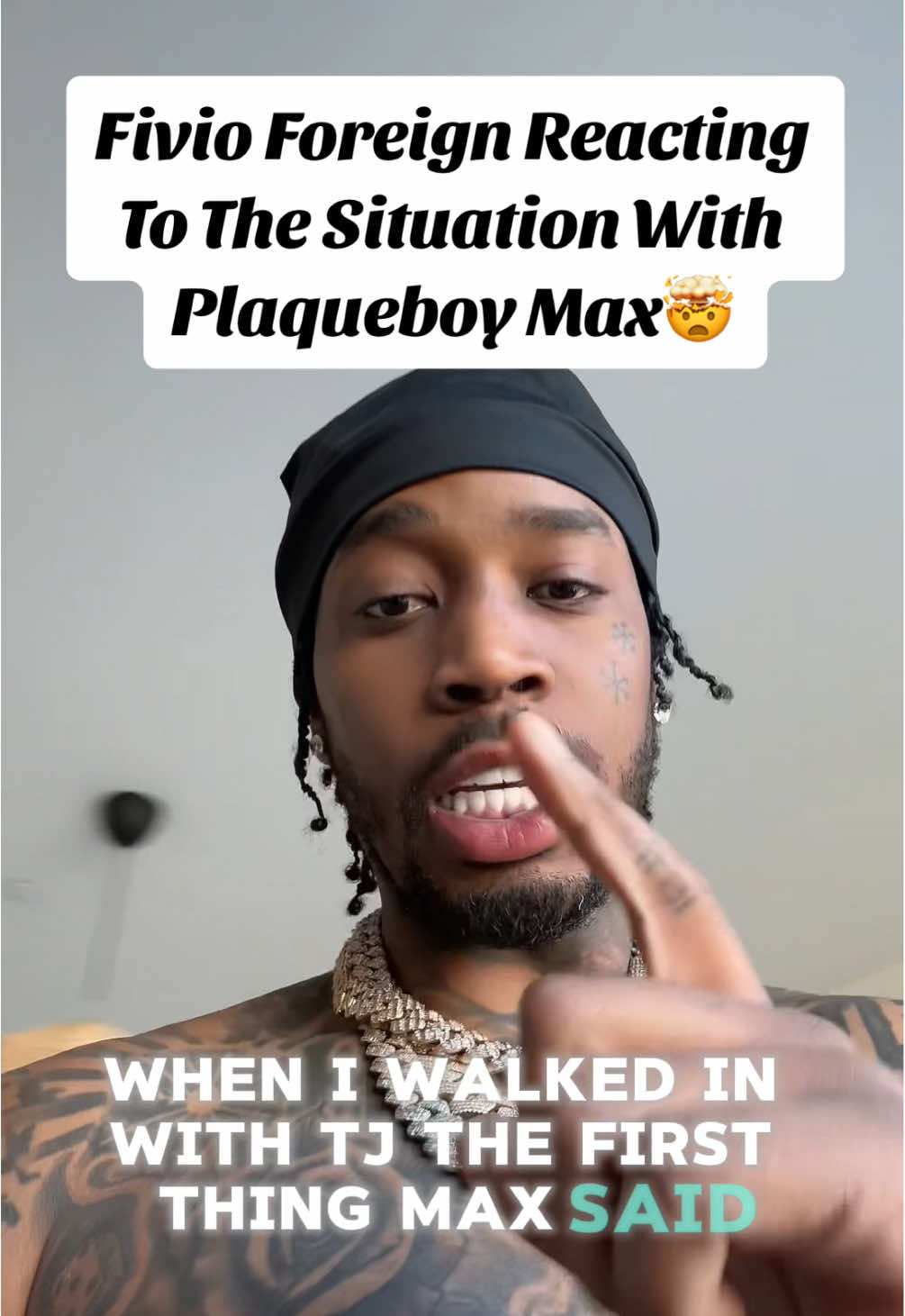 Fivio Foreign Reacting To The Situation With Plaqueboy Max🤯 #fivioforeign #fivio #liltjay #plaqueboymax #plaqueboymaxclips #fyp #losangeles #ny #twitch #CapCut 