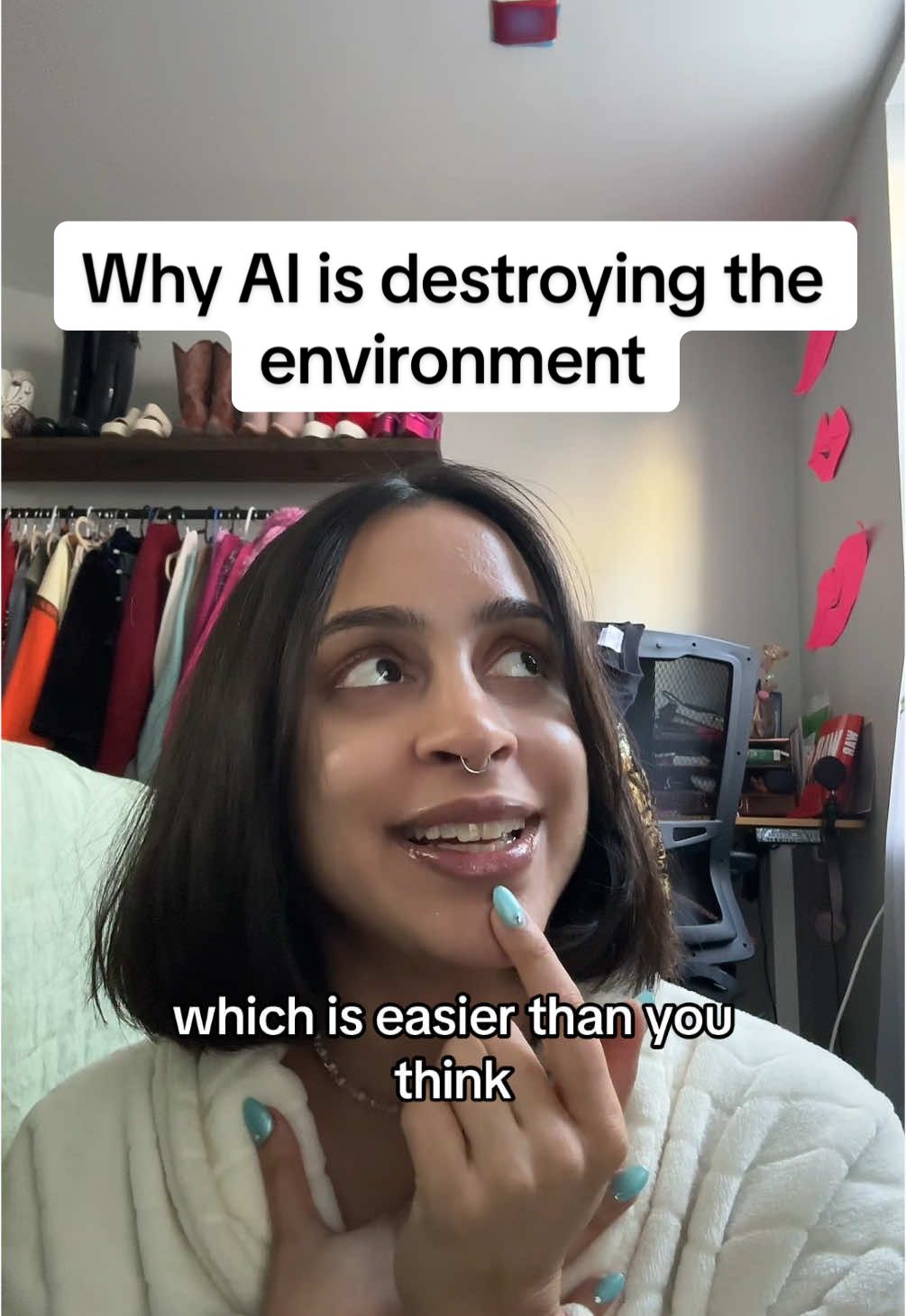 Why AI is destroying our environment!! Chat gpt is trained off YOUR BRAINS let’s go back to raw doggin thoughts 