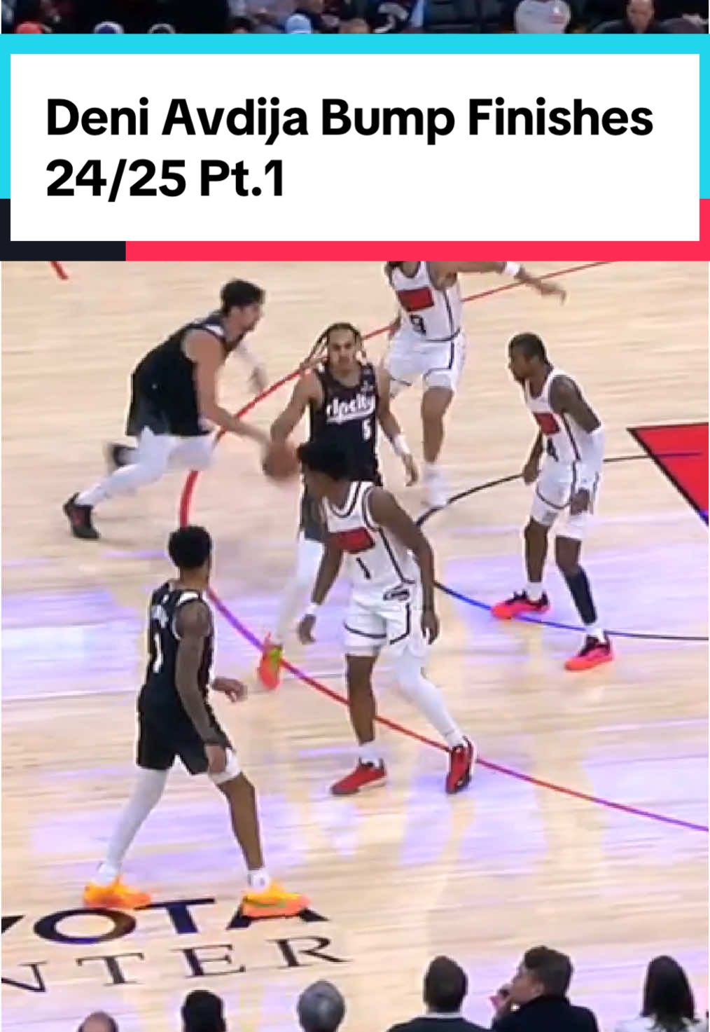 Deni Avdija Bump Finishes 24/25 Pt.1  #deniavdija #portlandtrailblazers #nbaedits #bagwork #goodvibezhoops 