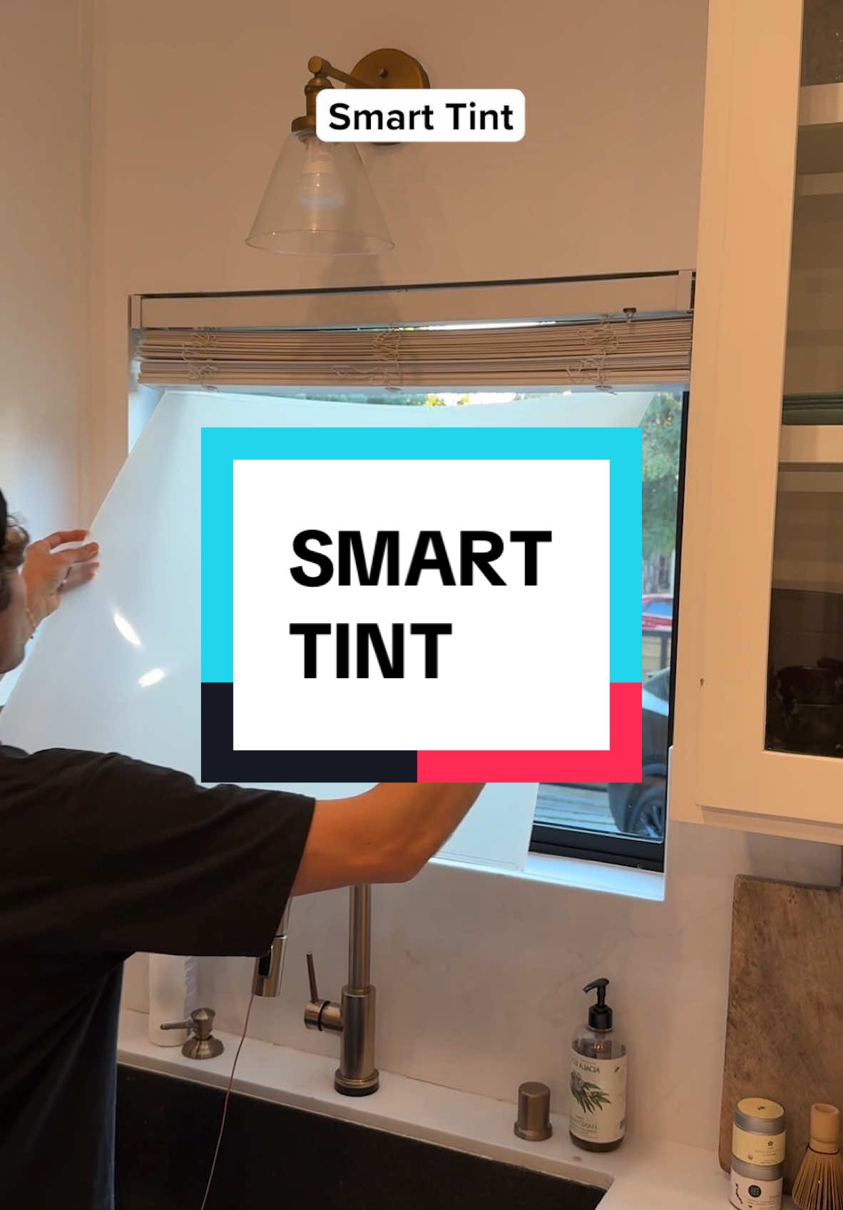 Would u get this for ur home? 😮👀 #tech #smarthome #tecktok #techtips #window #glass #smarttint #privacy