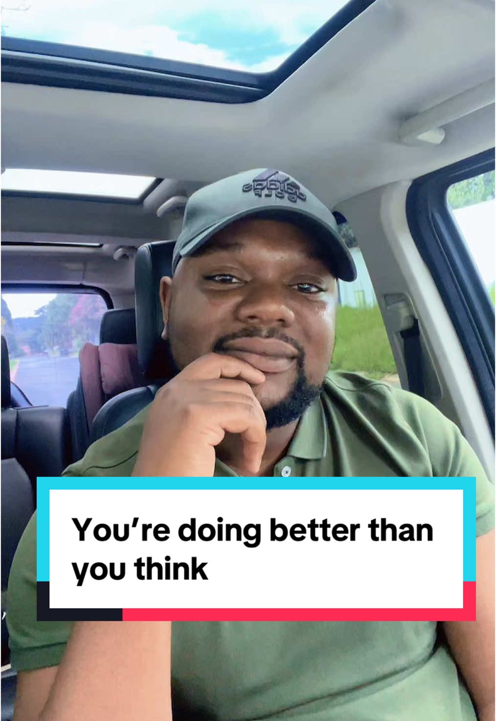 You’re doing better than you realise.