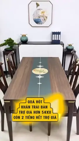 Khăn traie bàn 50xu miễn ship #thinhhanh #trending #xuhuong #khantraibanchongtham #ngoigiadung 