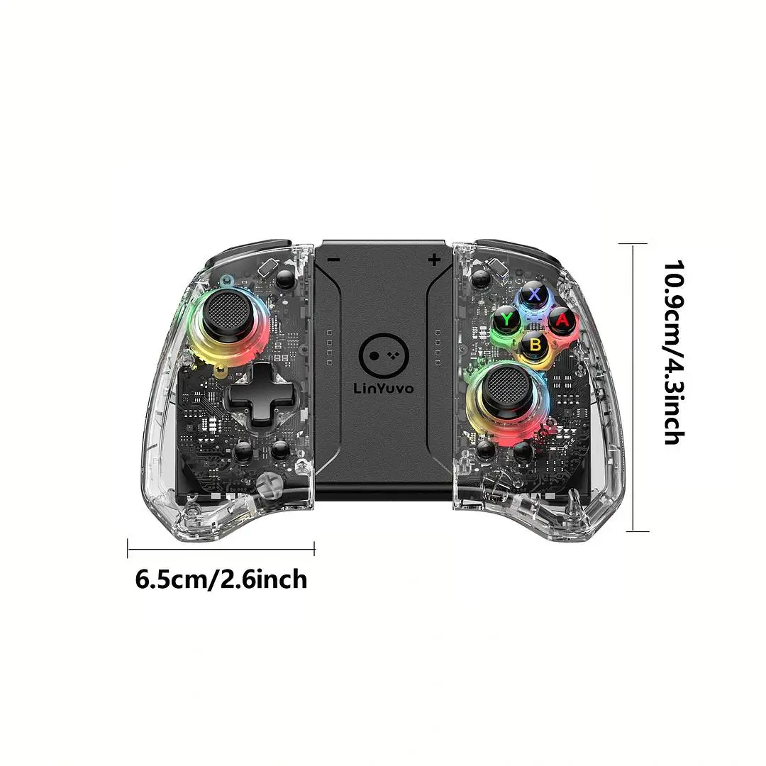 Ever feel like your gaming skills are just a glorified button-mashing marathon? 🎮 Meet the LinYuvo KS41 Meteor Light Joycons for €58.69! Who needs regular controllers when you can have ones that make your Switch feel like it's training for the Olympics? 🏅 Upgrade your gaming game and watch your thumbs move faster than a cheetah on roller skates! 🐆🛼 #GameOn #GamingLife #ButtonMasher #SwitchGaming #GamerGoals