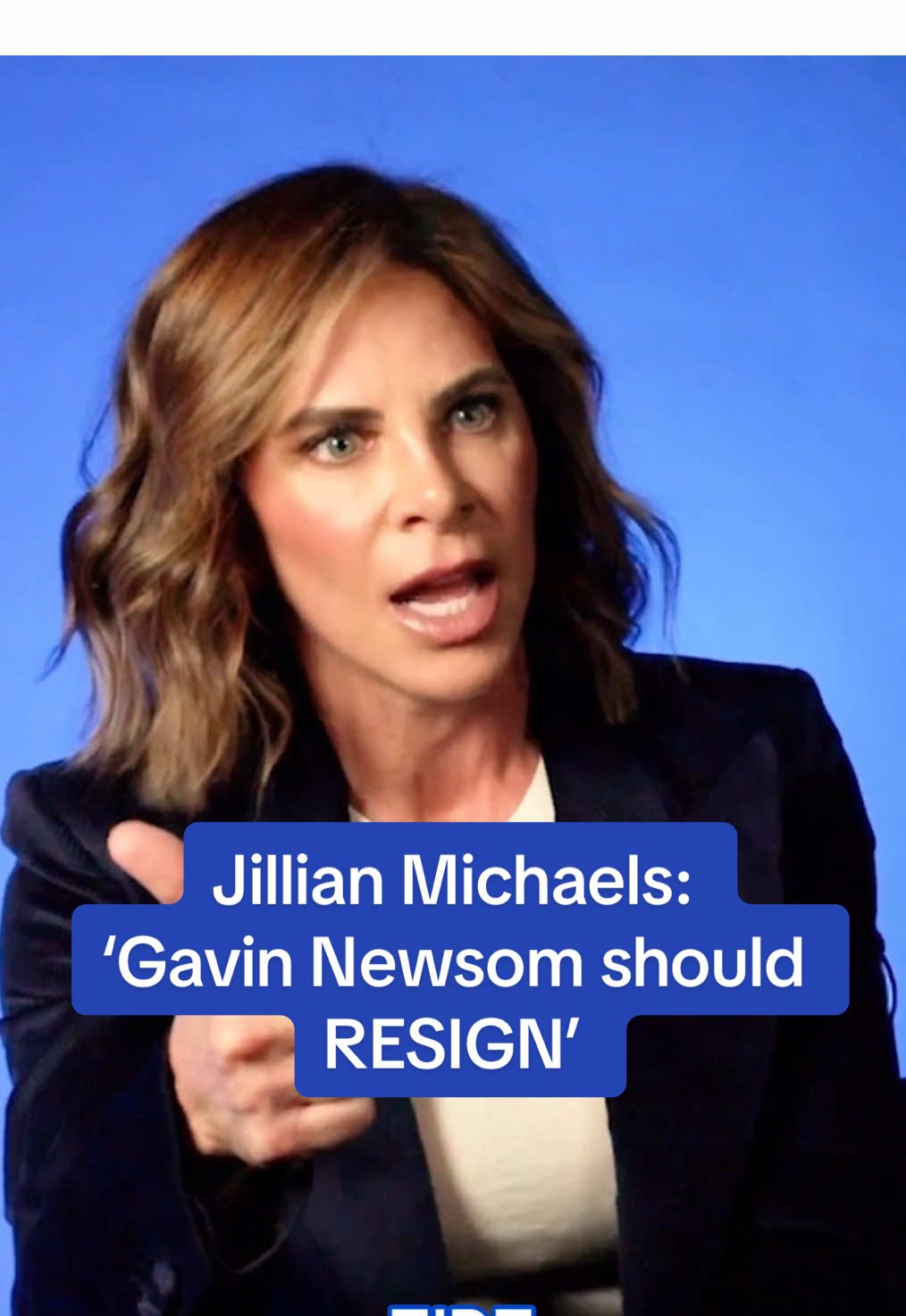 Jillian Michaels, who lost her home in the 2018 Woolsey Fire, says California Governor Gavin Newsom should resign in the aftermath of the devastating Los Angeles wildfires. #losangeles #fires #californiafire #wildfire #gavinnewsom #jillianmichaels 