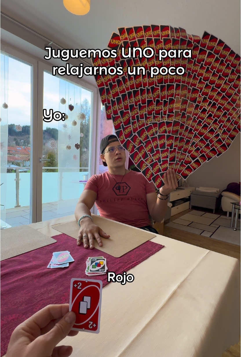 De quién te acordaste jugando UNO 🫠 #uno #videosgraciosos yo jugando uno 